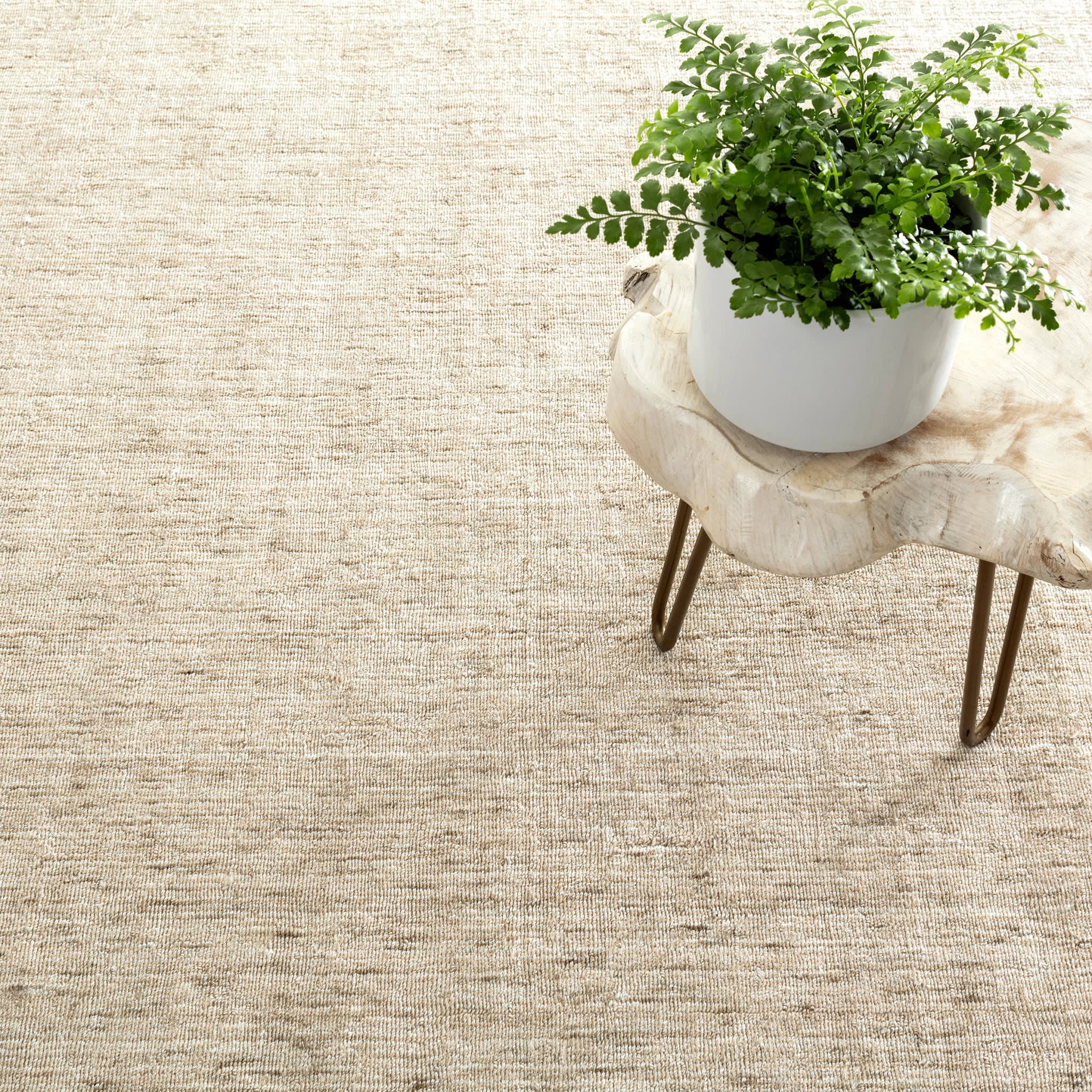 Willow Woven Performance Custom Rug | Sand - Image 2