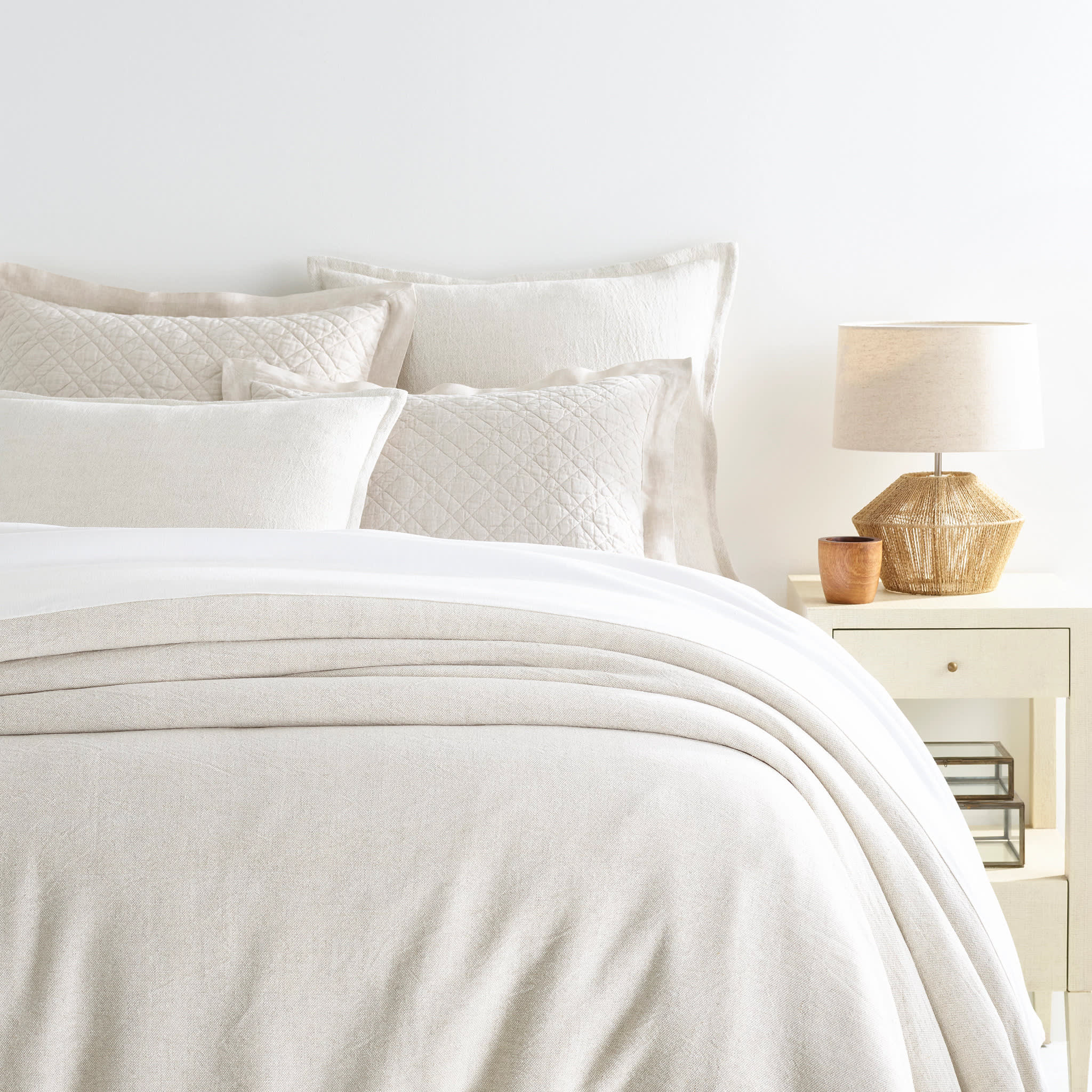 Wilton Duvet Cover | Natural