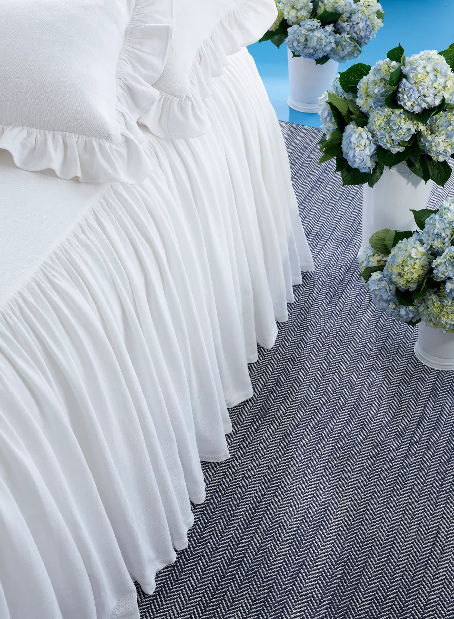 Wilton Bedspread | White - Image 3