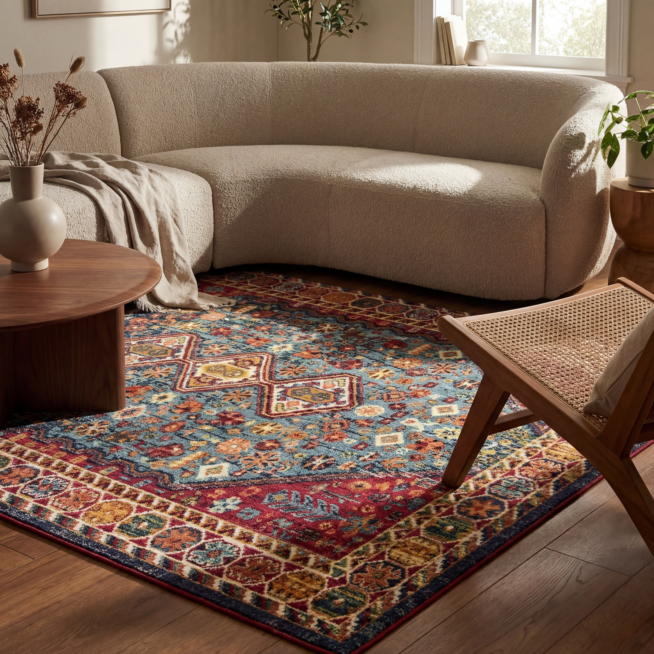Winterer Modern Bohemian Rug | Tan - Image 5