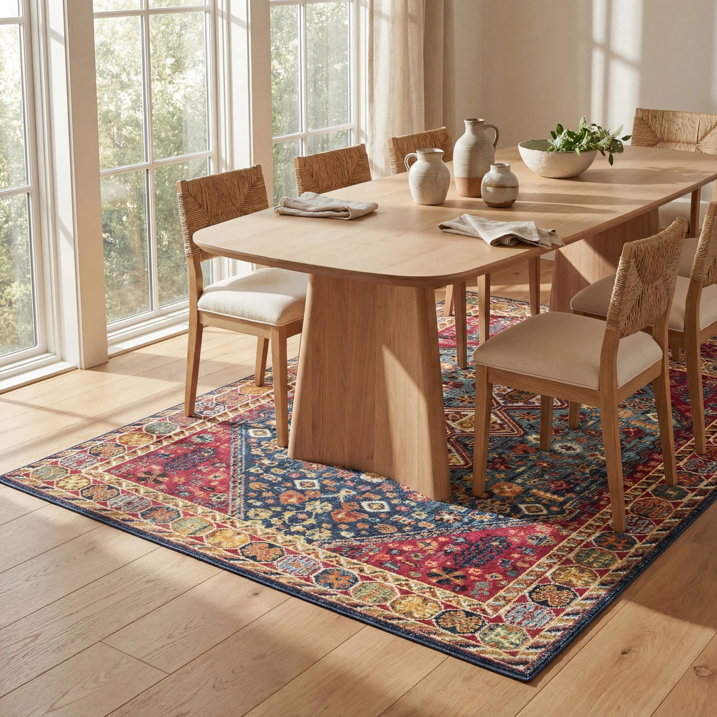Winterer Modern Bohemian Rug | Tan - Image 7