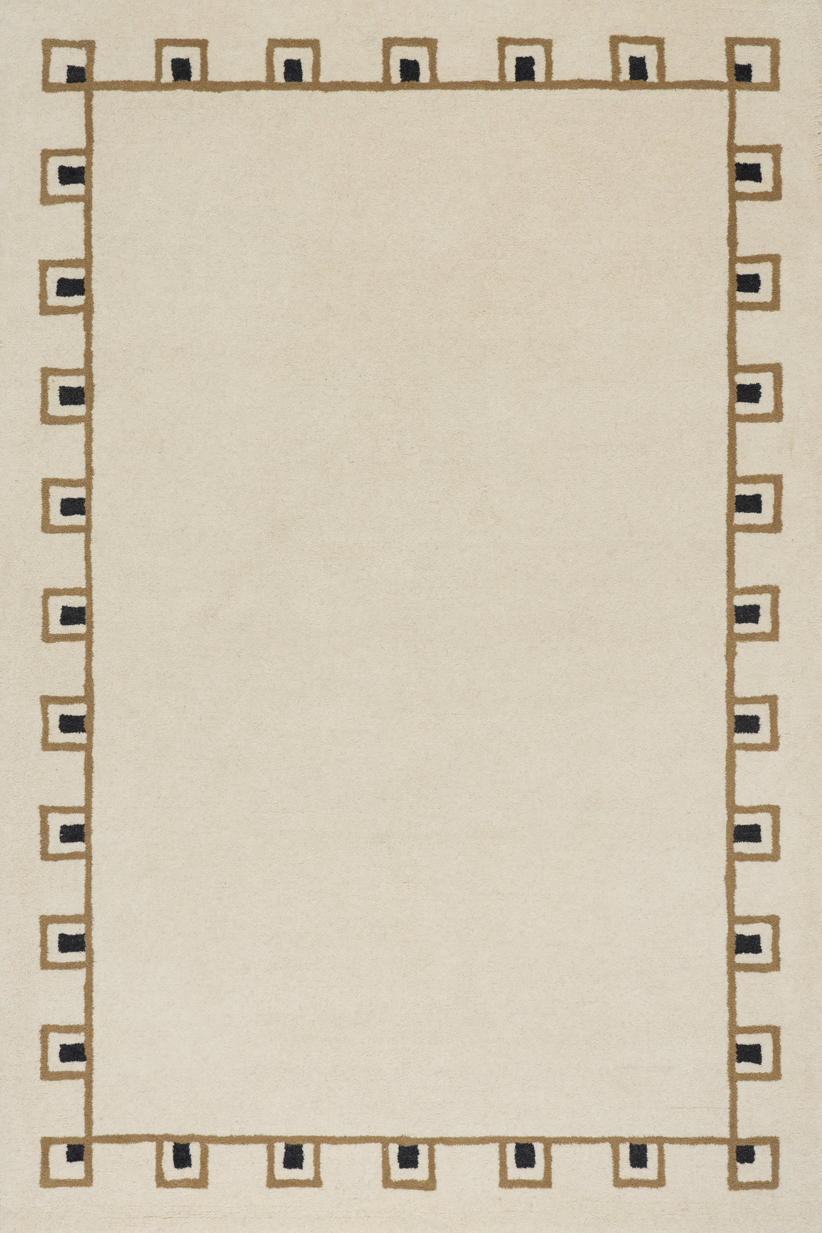 Yves Bordered Wool Rug by Nate Berkus | Ivory