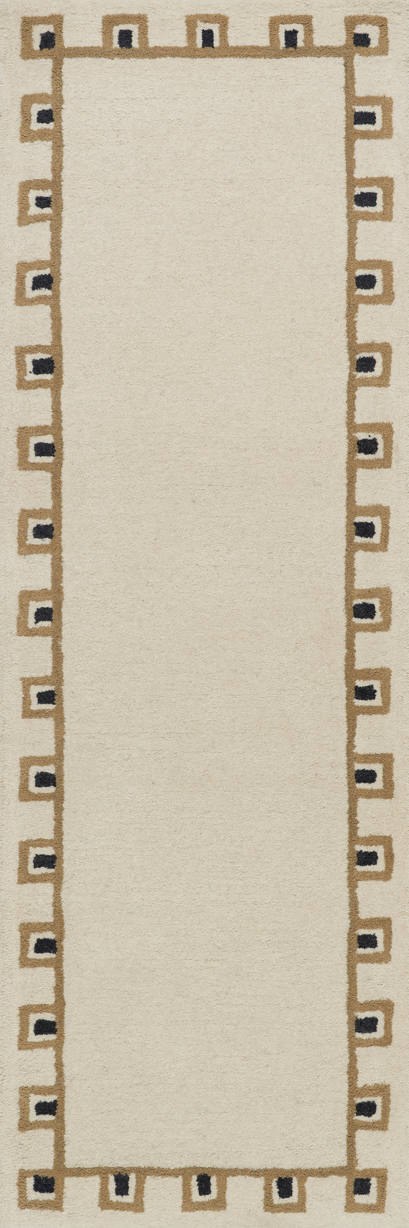 Yves Bordered Wool Rug by Nate Berkus | Ivory
