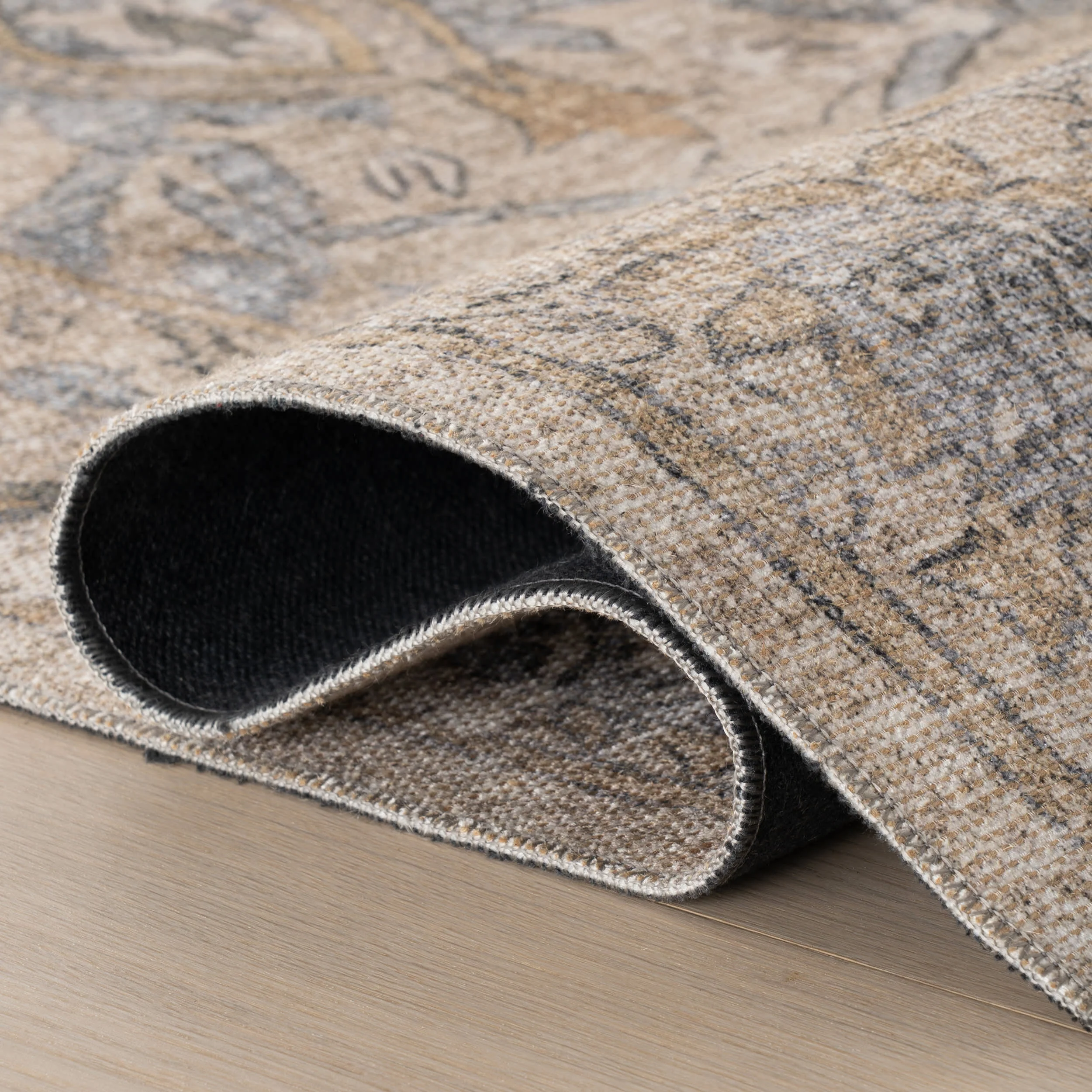 Zahlay Transitional Floral and Paisley Rug | Beige - Image 11