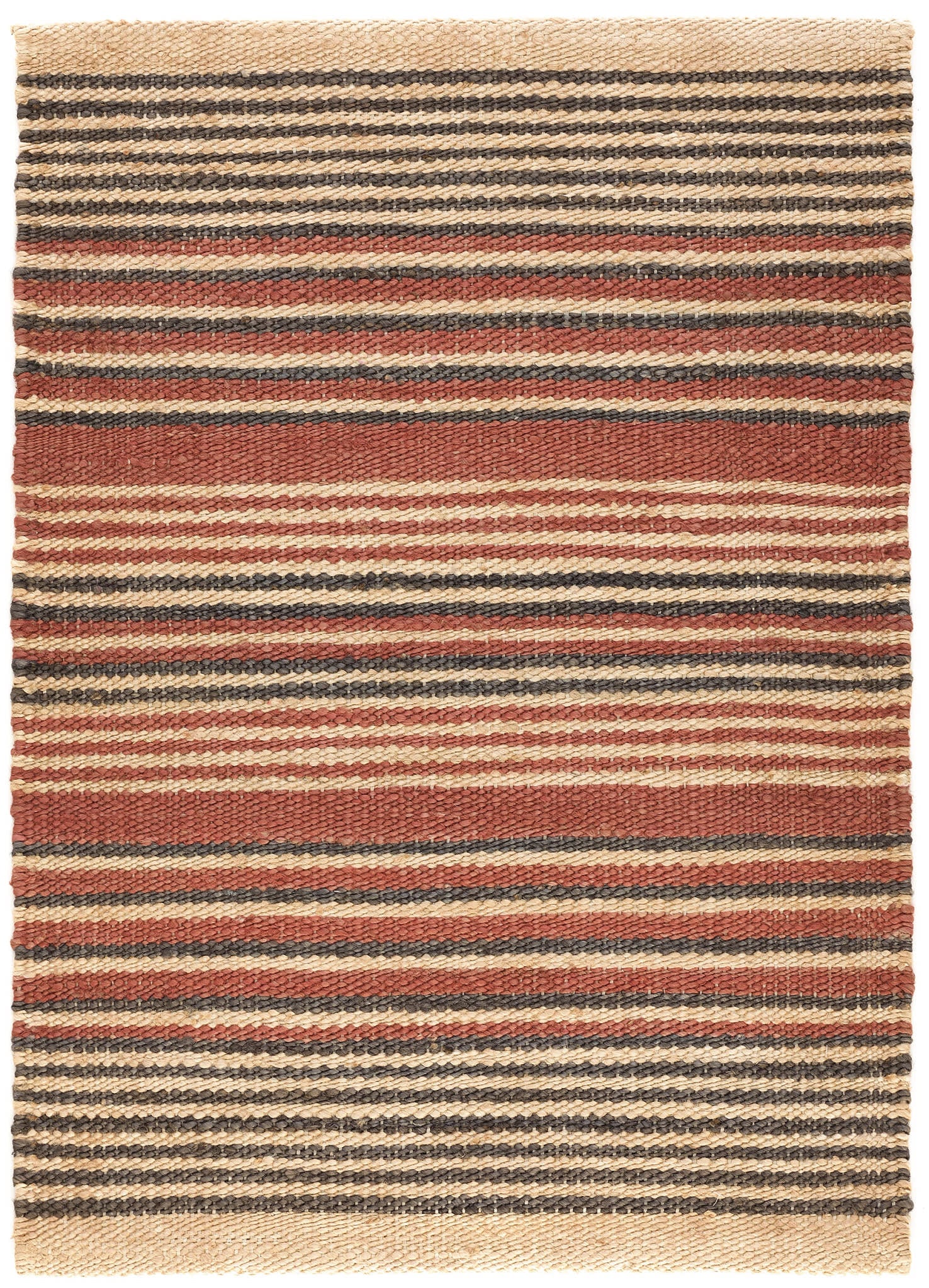 Zeppelin Handwoven Jute Rug | Multi
