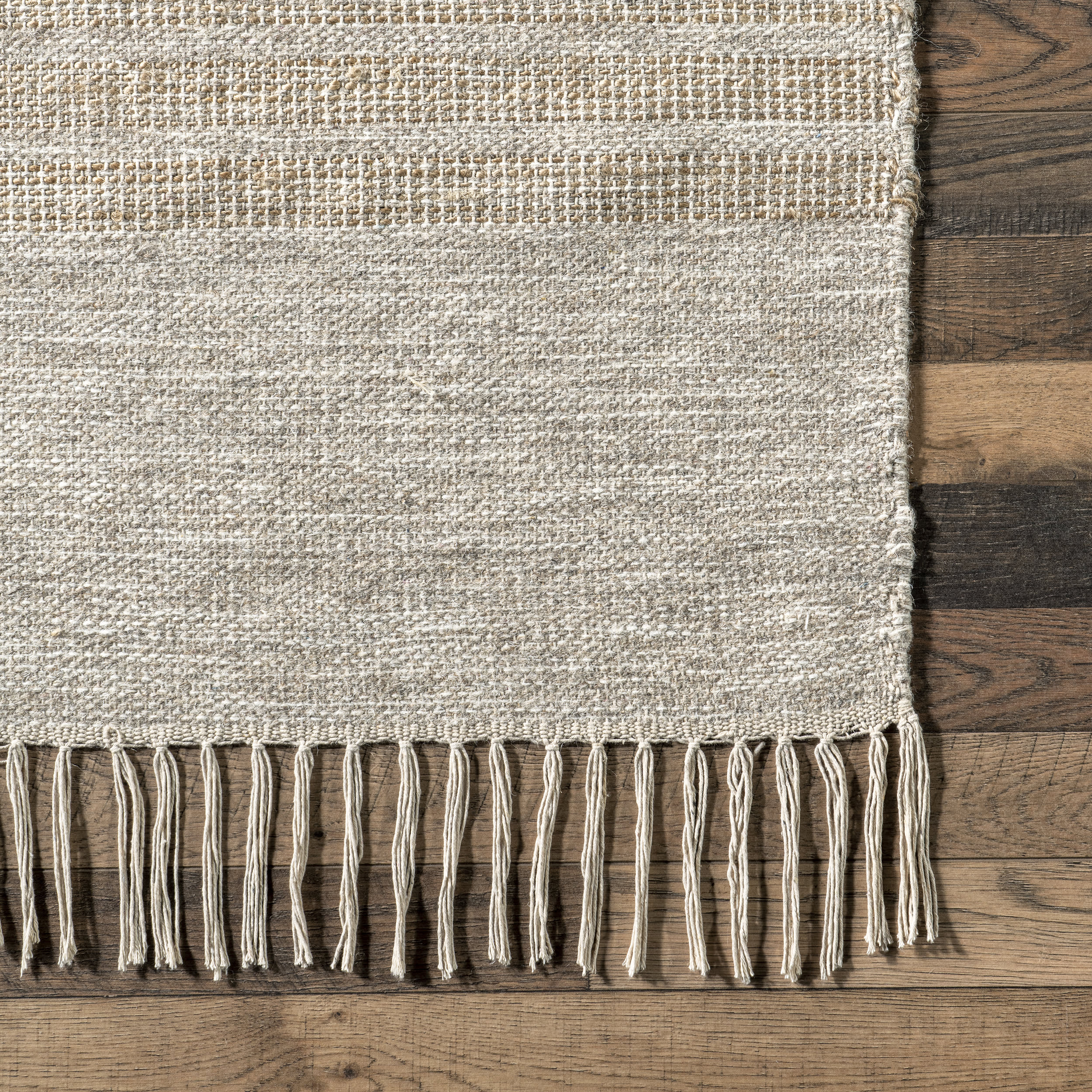 Zeta Wool Faded Rug | Beige - Image 3